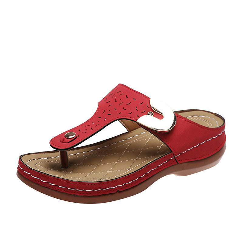 Comfortable strap sandals for women with stylish strap design Lune London