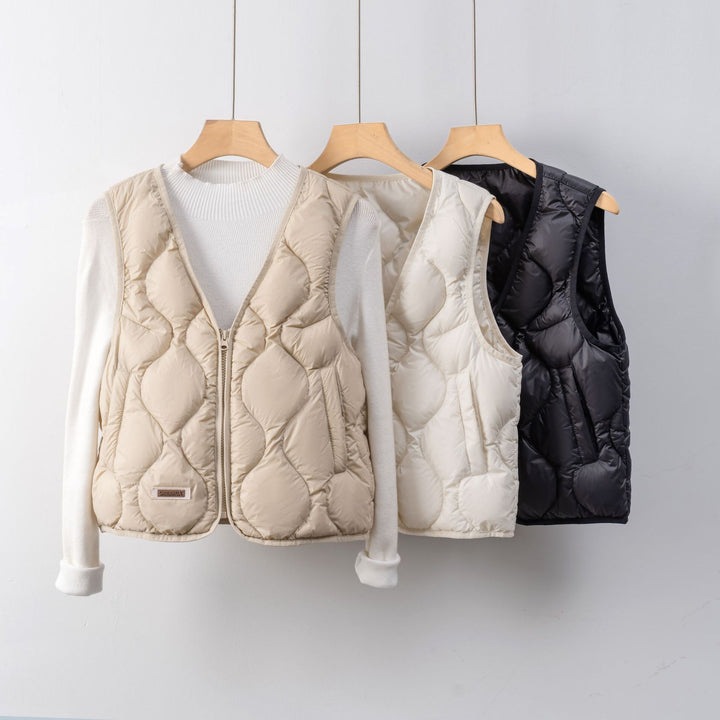 Ladies quilted vest Lune London