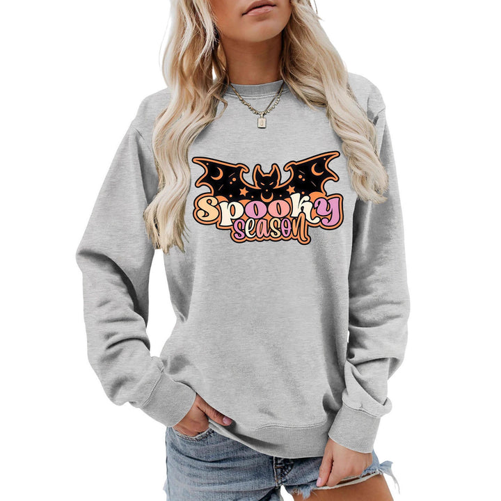 Sweatshirt pour femmes avec design créatif d'Halloween Chic & Stil
