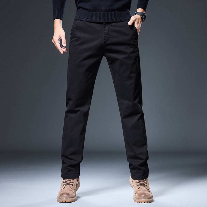 Chinos for men with a practical fit and an elastic waistband Lune London