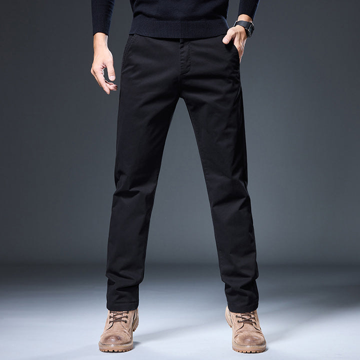 Chinos for men with a practical fit and an elastic waistband Lune London