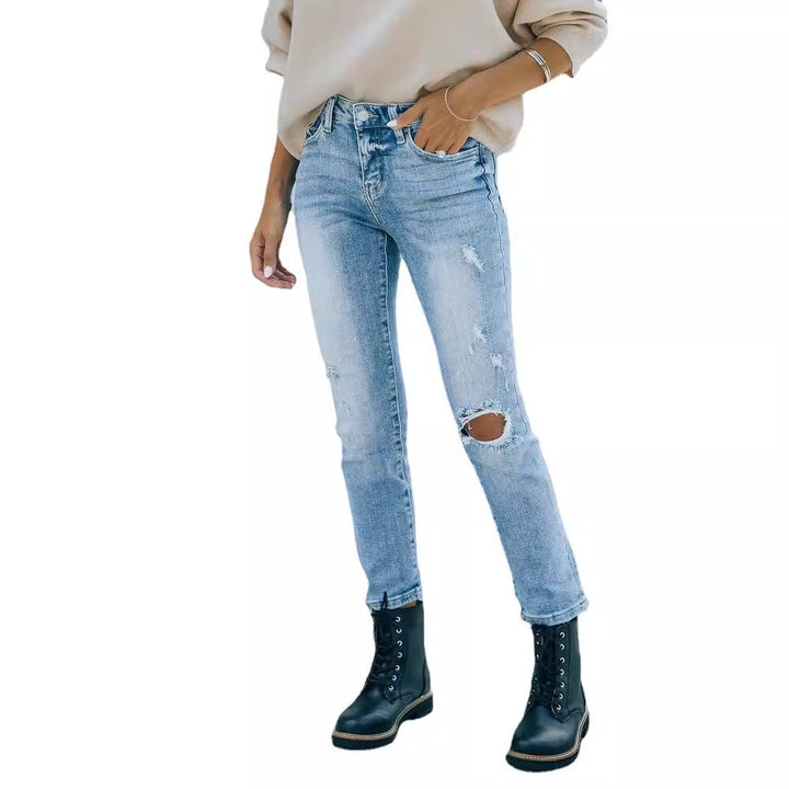 Ladies fashionable sweatshirt with puff sleeves Lune London
