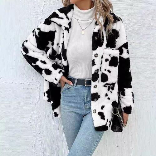 Ladies Soft Checkered Jacket Lune London