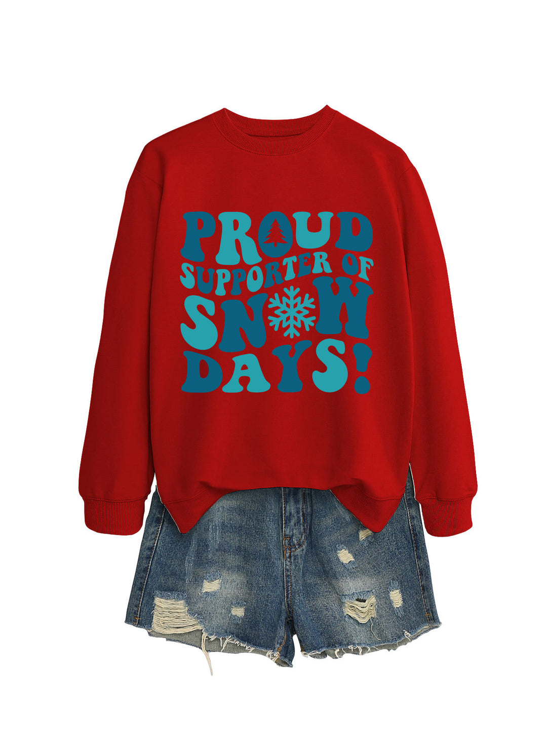 Sweatshirt femme avec imprimé créatif et coupe décontractée Chic & Stil