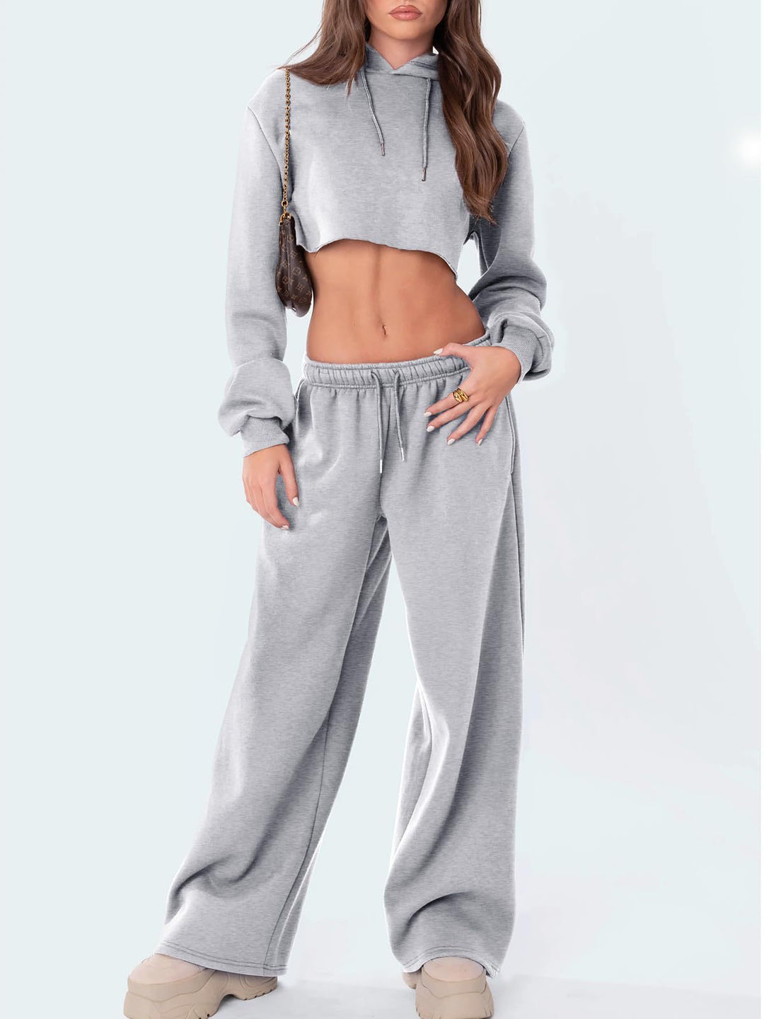 Casual lounge pants for women with drawstring Lune London