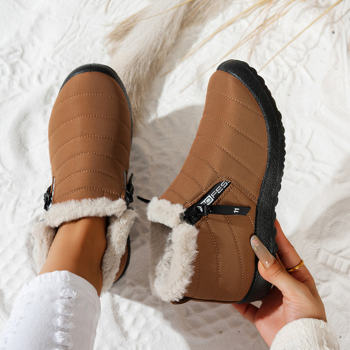Women Comfortable Winter Boots with Cozy Lining Lune London