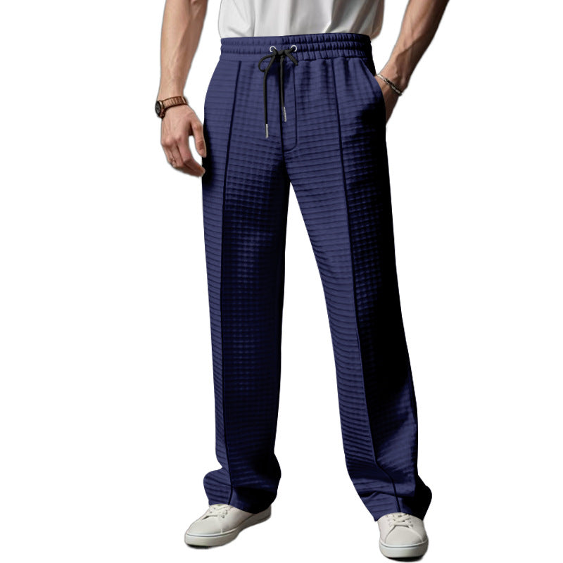 Casual sports pants for men with elastic waist and structured design Lune London