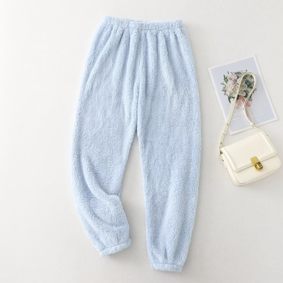 Pantalons en polaire confortables pour femmes avec taille élastique Chic & Stil