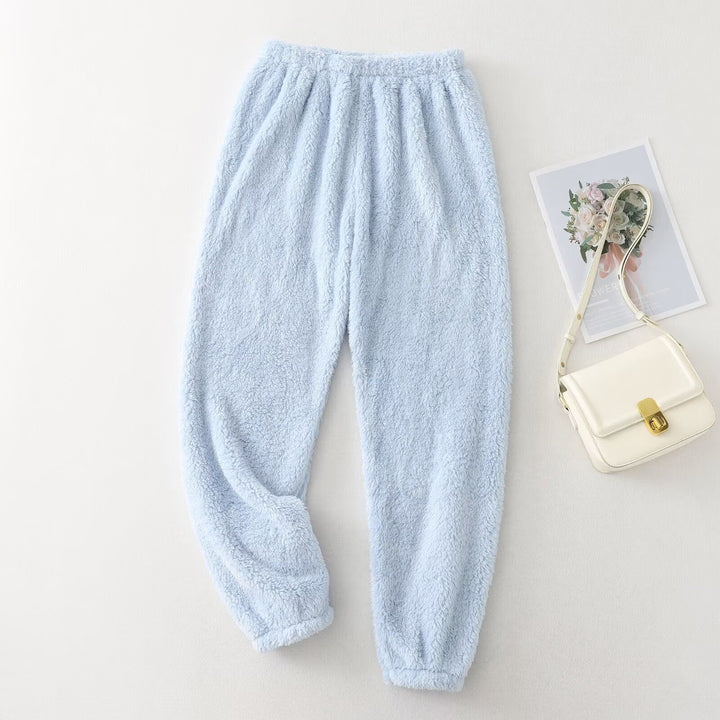 Pantalons en polaire confortables pour femmes avec taille élastique Chic & Stil