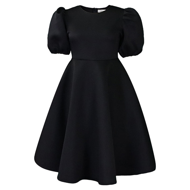 Skater dress for women with voluminous sleeves and a flared skirt Lune London