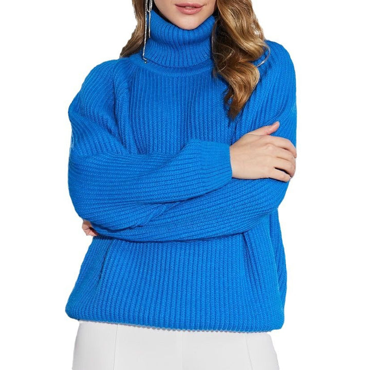 Lune London loose turtleneck sweater for women
