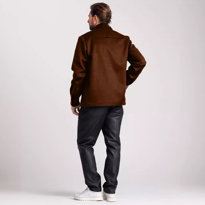 Elegant boucle jacket for men with practical pockets Lune London