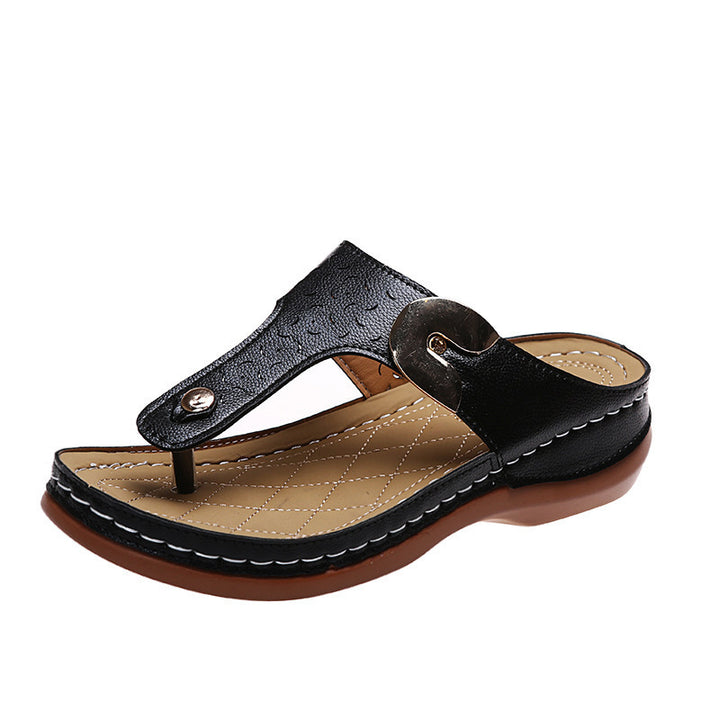 Comfortable strap sandals for women with stylish strap design Lune London
