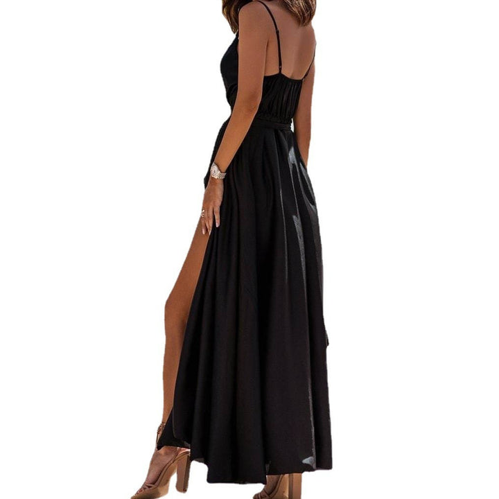 Elegant maxi dress for women with a high slit Lune London