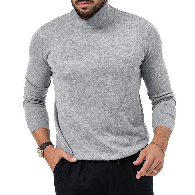 Men's turtleneck sweater with a fine knitted structure and a relaxed fit Lune London