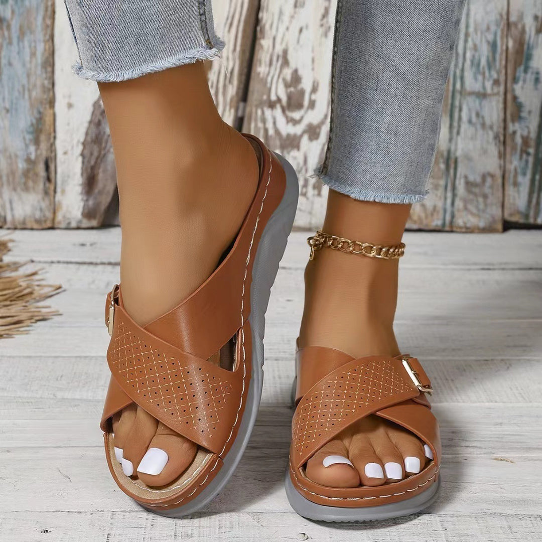 Ladies Casual Non-Slip Stylish Sandals Lune London