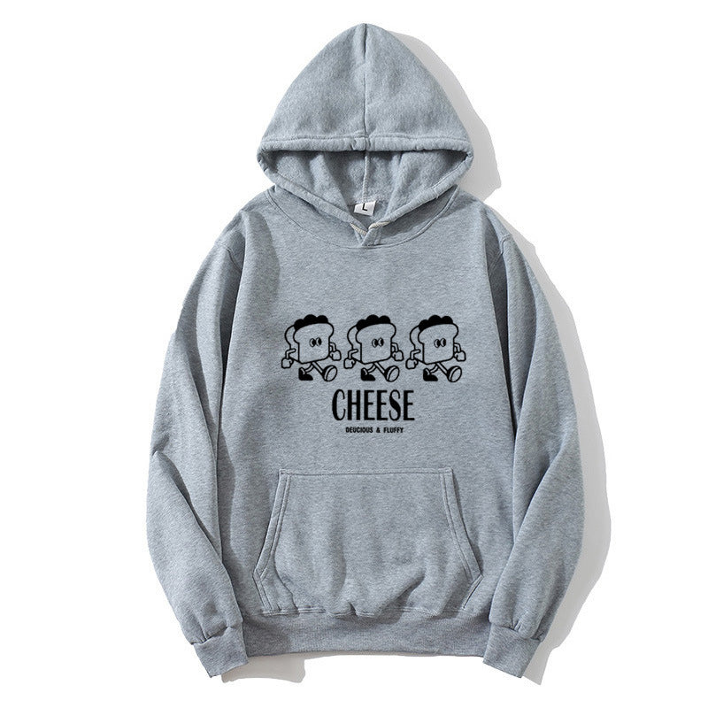 Women's hoodie with creative cartoon print Chic & Stil
