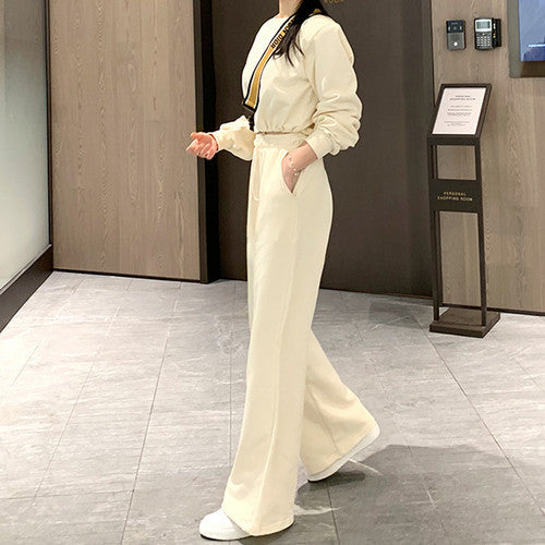 Combinaison décontractée pour femmes avec taille élastique Chic & Stil