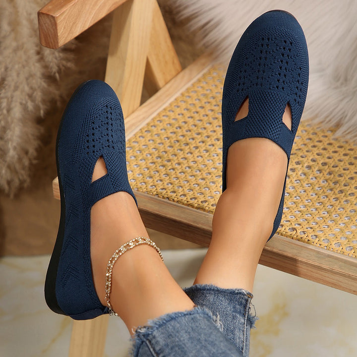 Ladies breathable mesh shoes Slip-On Lune London