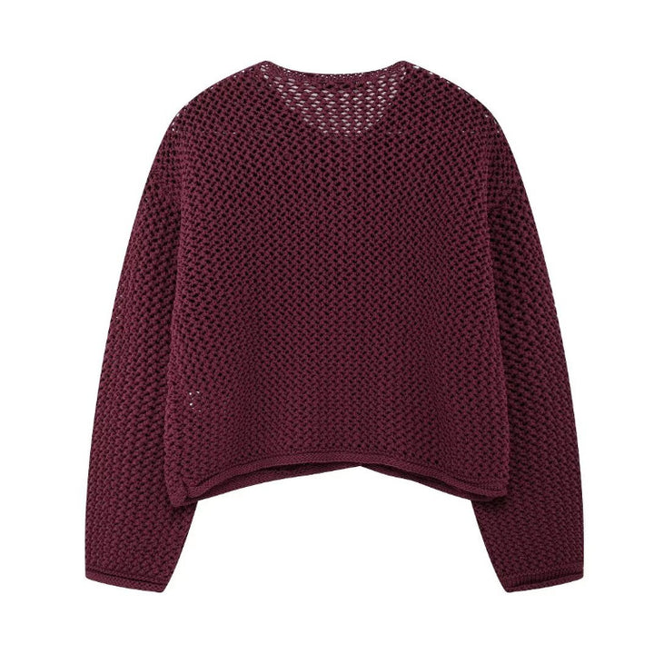 Ladies knitted vest Lune London