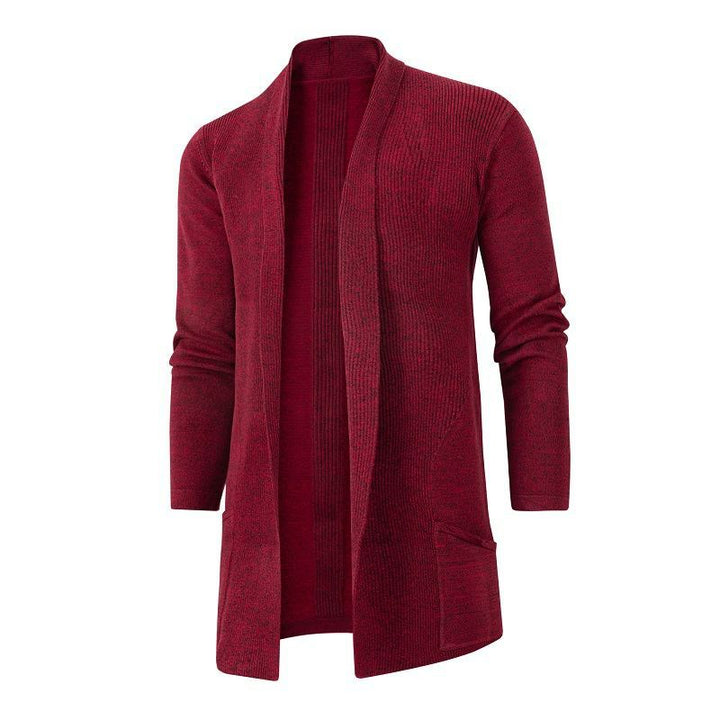 Knit jacket for women with modern collar and deep pockets Lune London