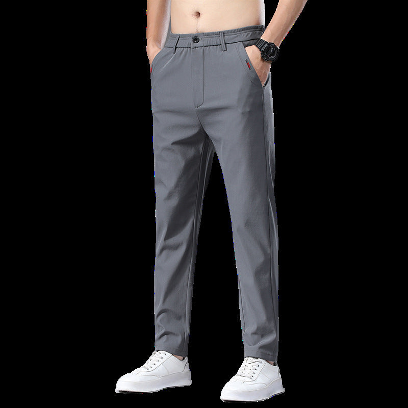 Men's chino pants, stylish and comfortable, with elastic waist Lune London
