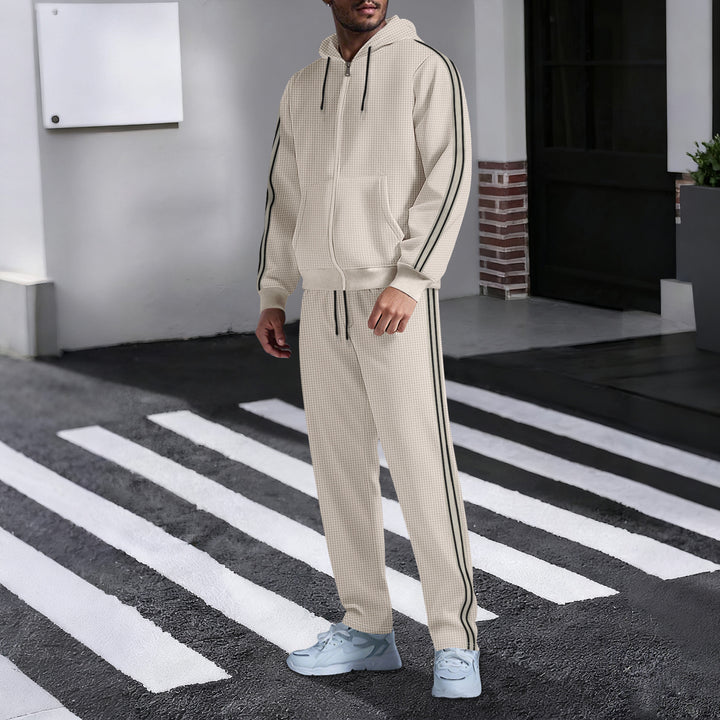 Men's hoodie sports set with side stripes Lune London