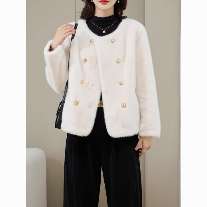 Veste douce élégante pour femmes avec boutons élégants Chic & Stil