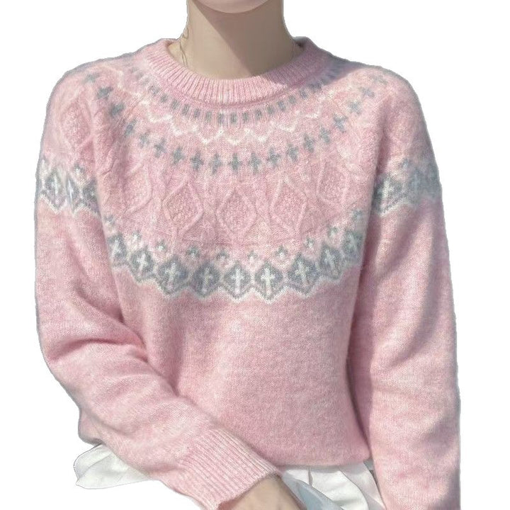 Pull en tricot confortable pour femmes Chic & Stil