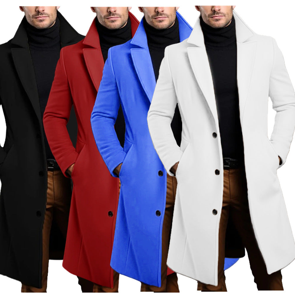 Elegant long coat for men Lune London