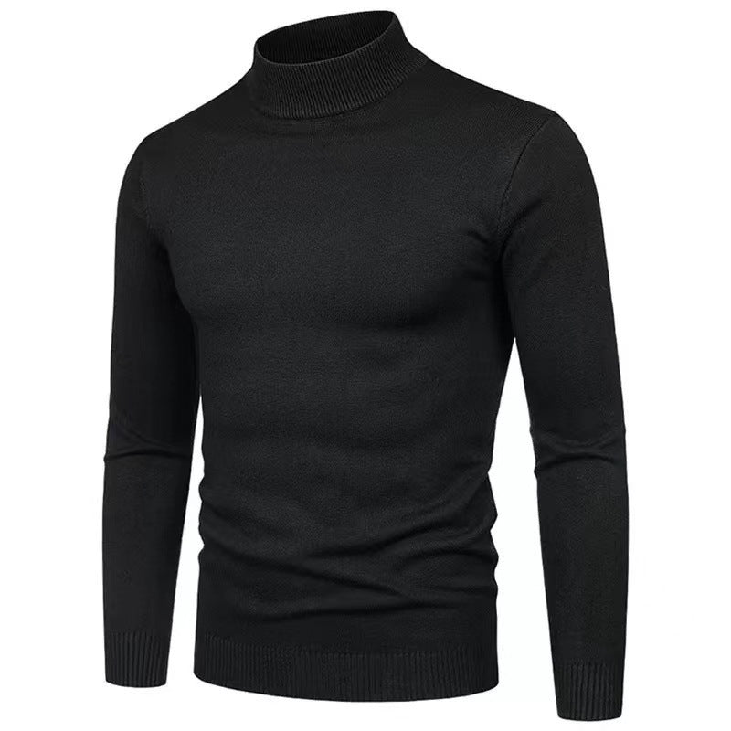Men's turtleneck sweater made of high-quality knit material Lune London