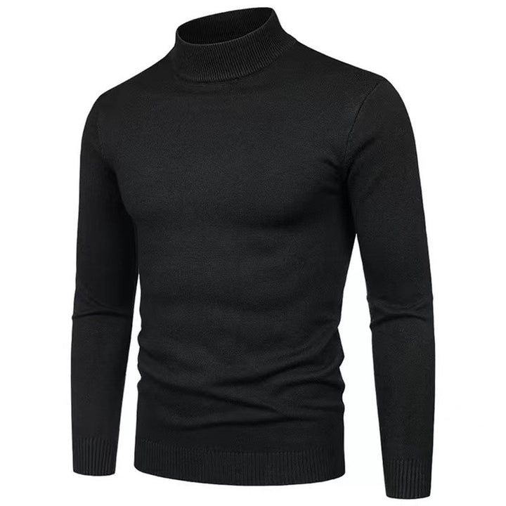 Men's turtleneck sweater made of high-quality knit material Lune London