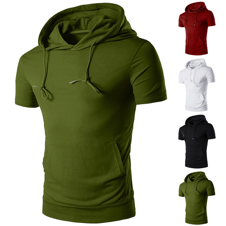 Men's short sleeve hoodie Lune London