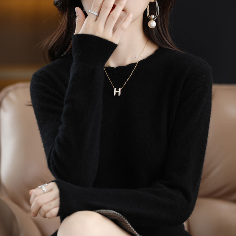 Pull en cachemire fin pour femmes Chic & Stil