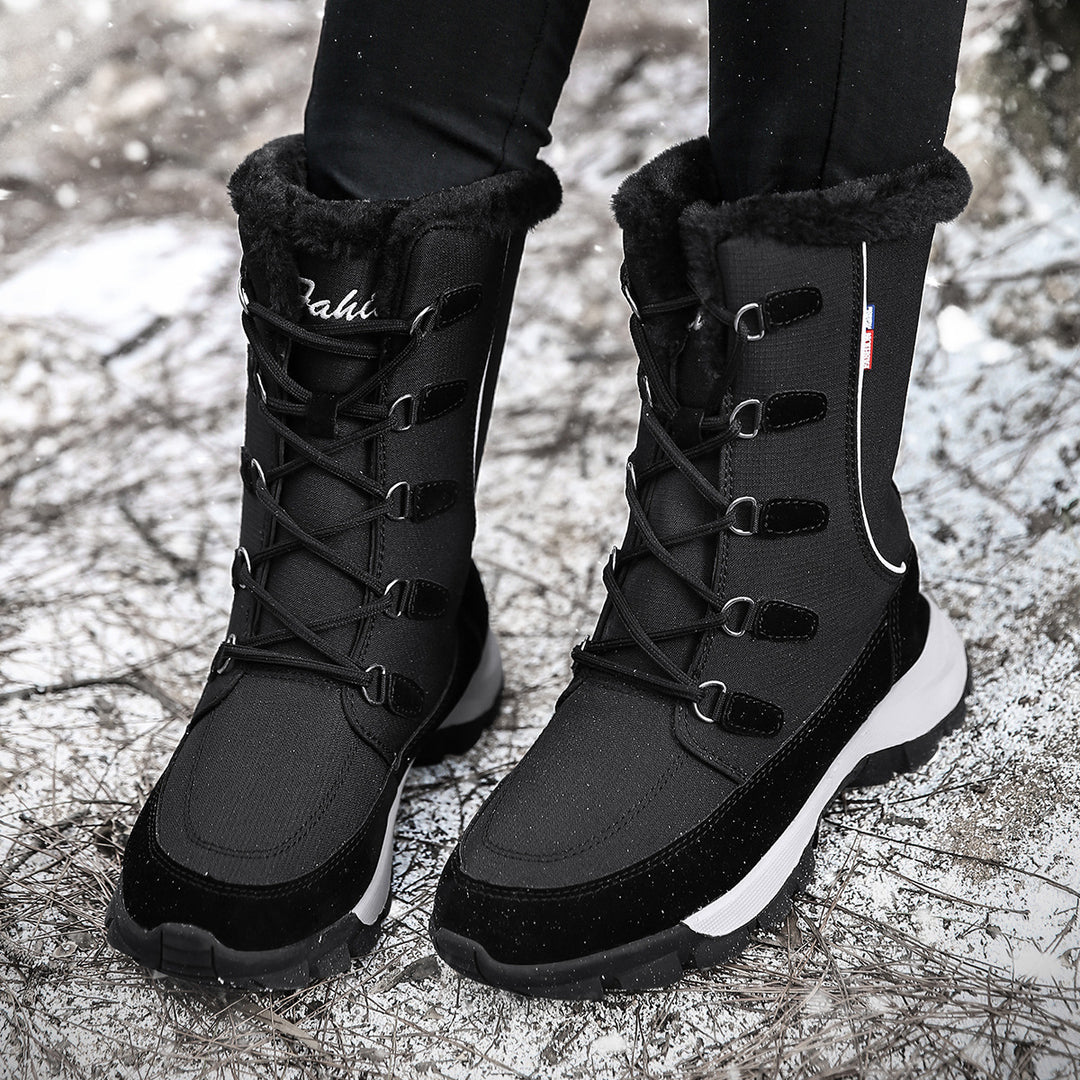 Insulated winter boots for women with slip-resistant sole and soft inner lining Lune London