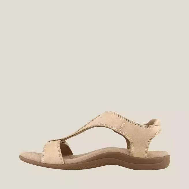 Adjustable comfort sandals for women with Lune London straps