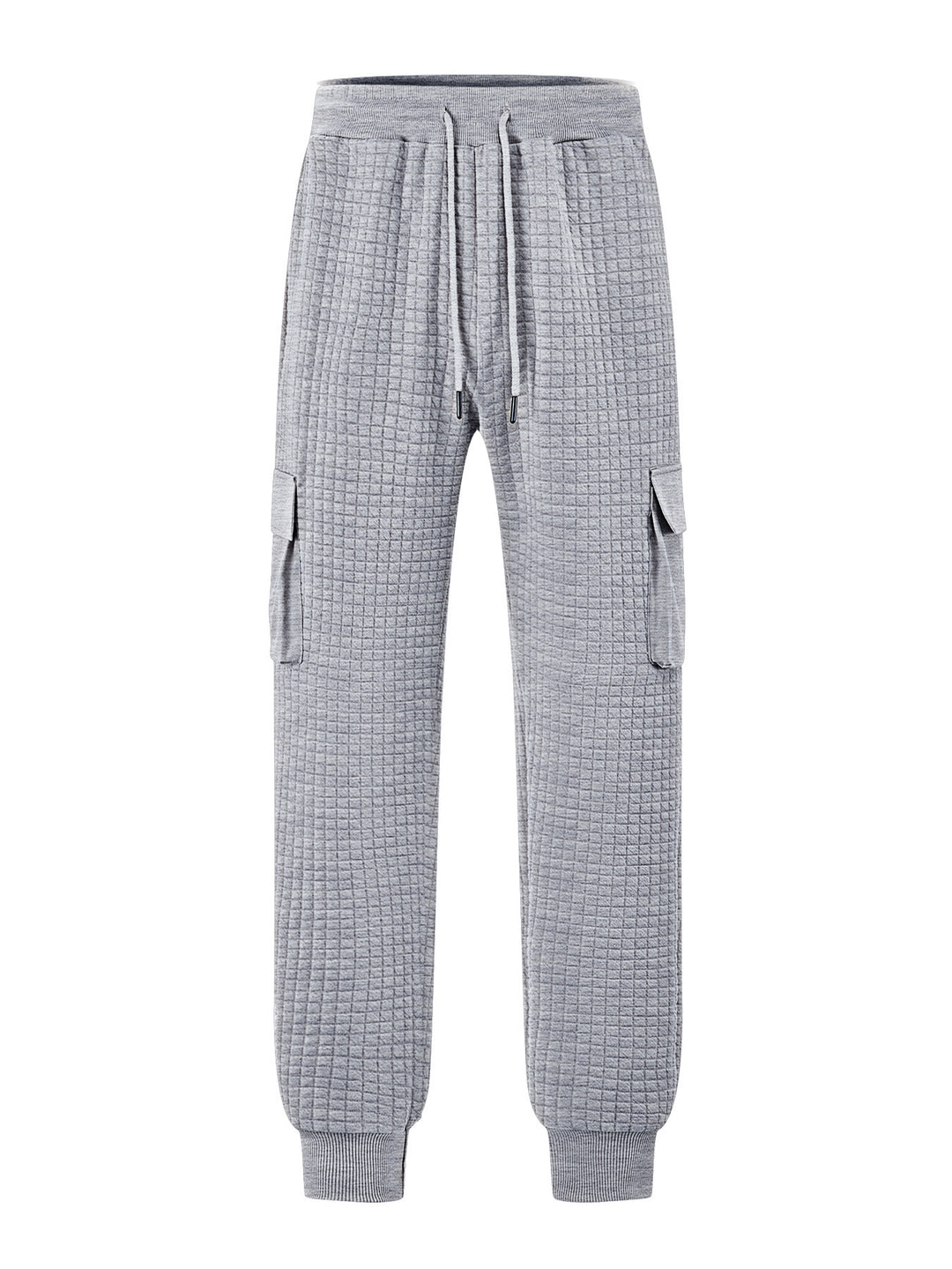 Men's cargo jogger pants with textured design and practical pockets Lune London