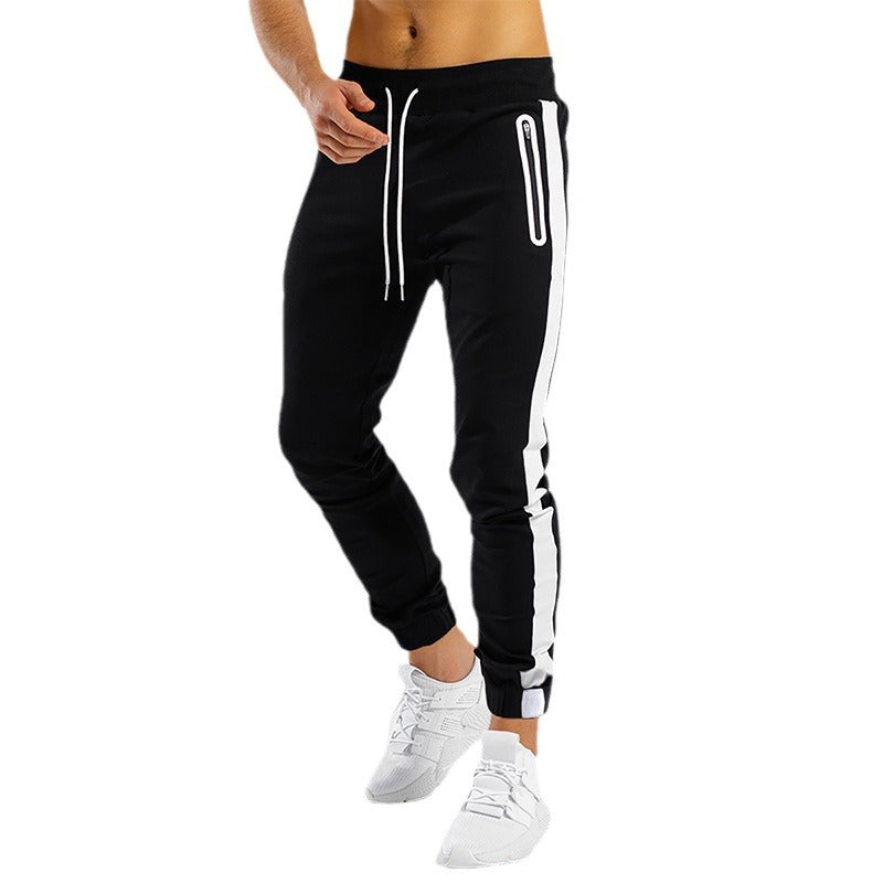 Sporty jogger pants for men with innovative side pockets Lune London