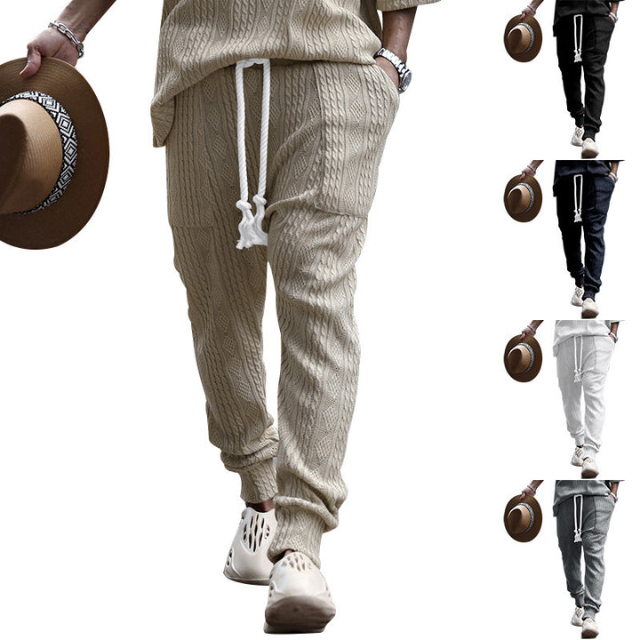 Fashion knit set for men with elastic waistband and durable material Lune London