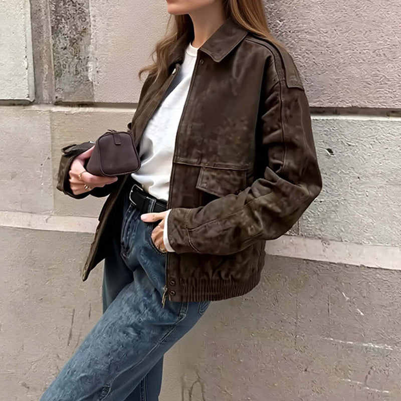 Veste élégante légère pour femmes avec coupe oversize et poches pratiques Chic & Stil