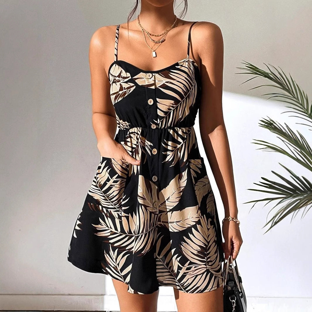 Lune London floral mini dress for women