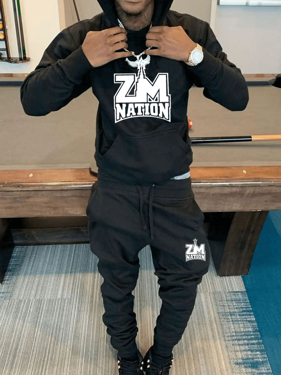 Men's hoodie and jogger pants set made of high-quality and comfortable material Lune London