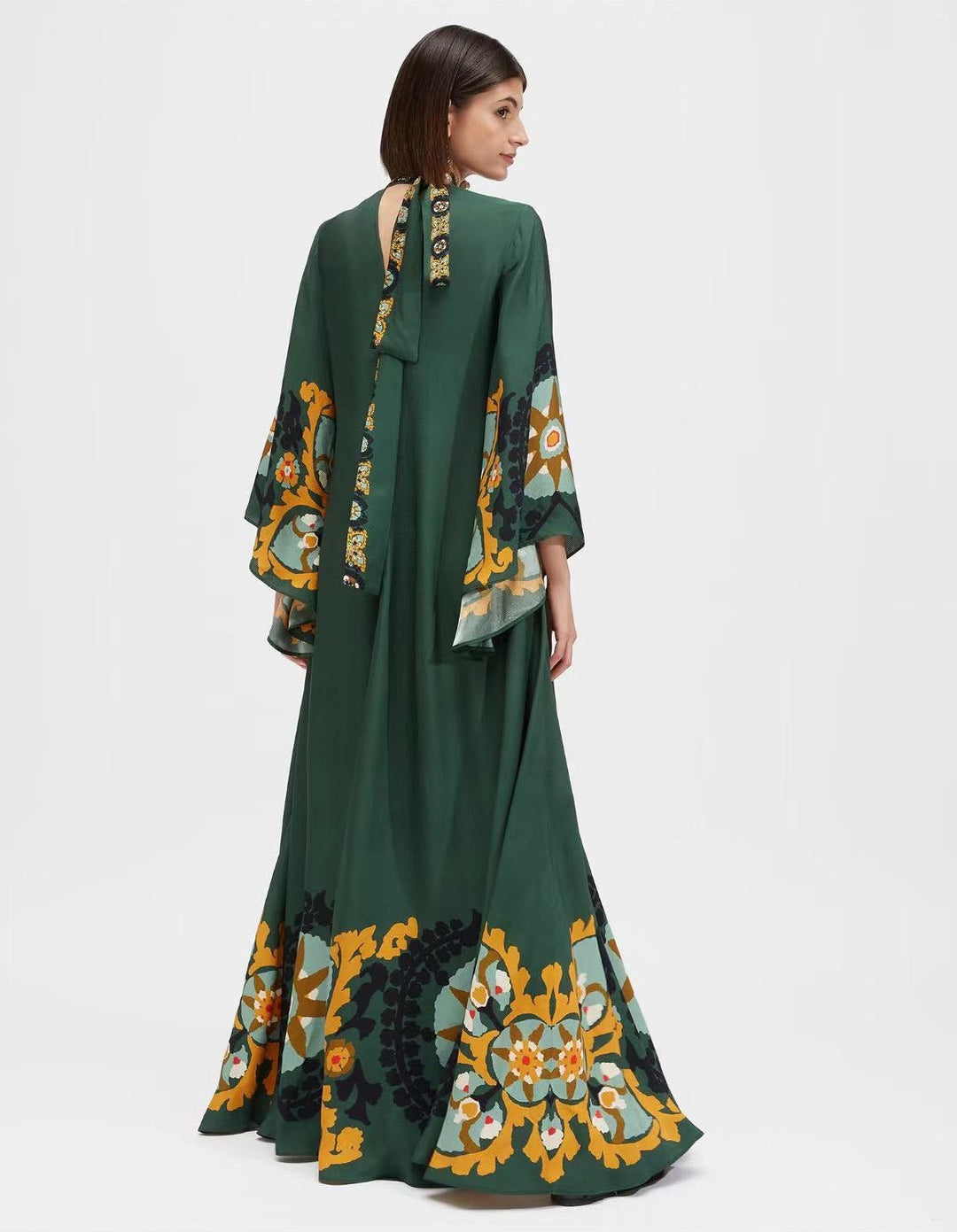 Lune London | Printed Three-Quarter Sleeve Dress