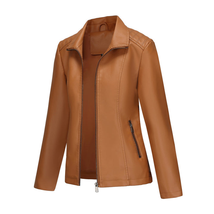 Ladies Lune London Faux Leather Jacket