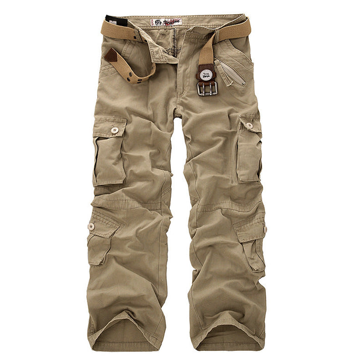 Lune London | Men's cargo pants with elastic waistband and versatile pockets