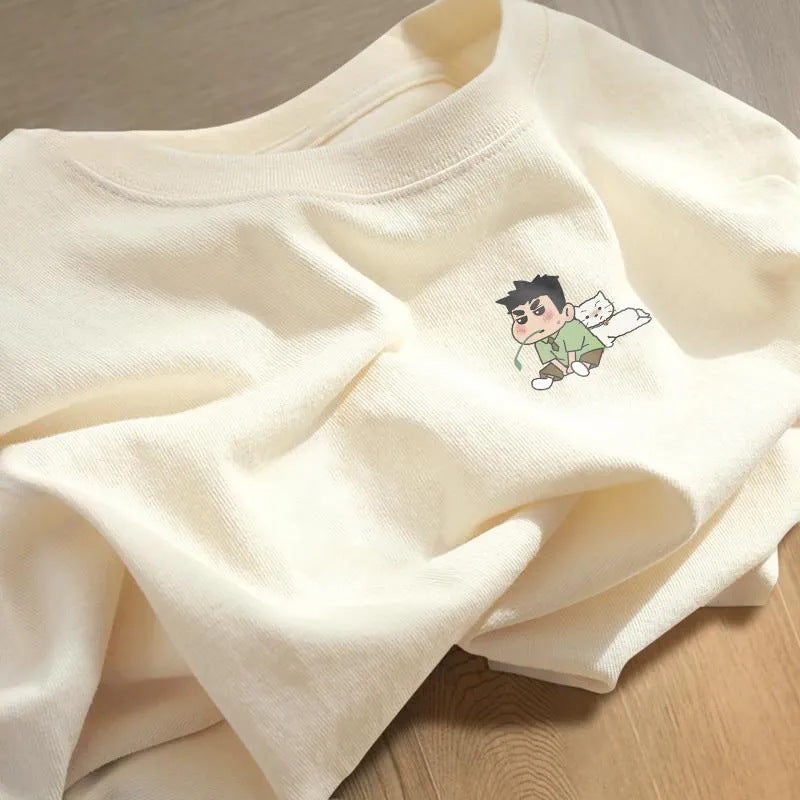 Sweat-shirt pour femmes avec motif de dessin animé créatif Chic & Stil