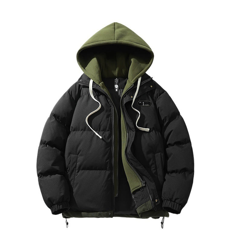 Warm padded jacket for women with removable hood and wind protection Lune London