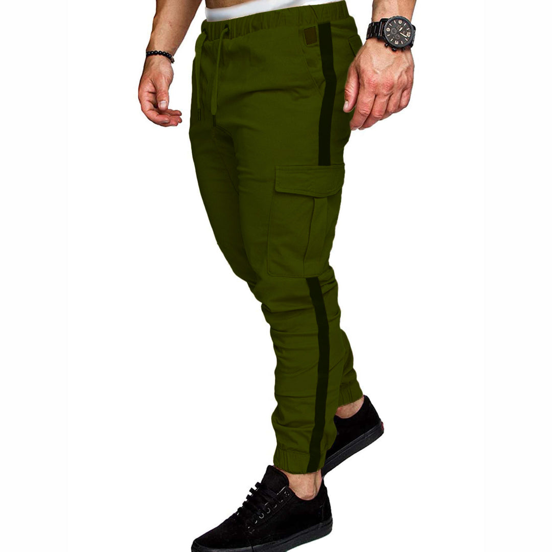 Men's cargo pants with adjustable waist and functional pockets Lune London
