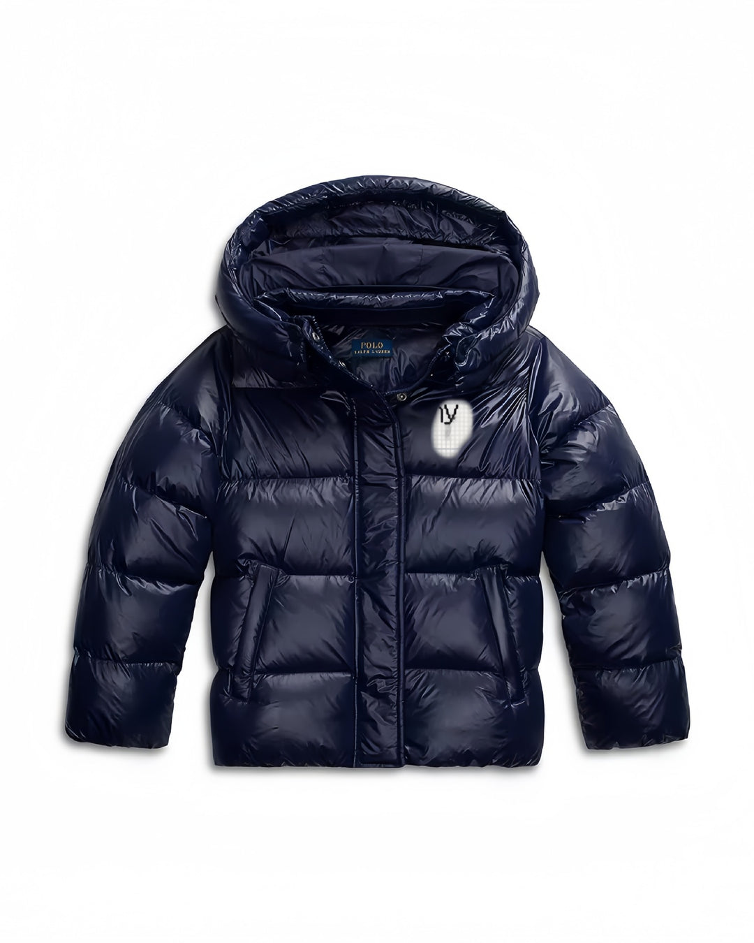Ladies quilted sports jacket with hood Lune London