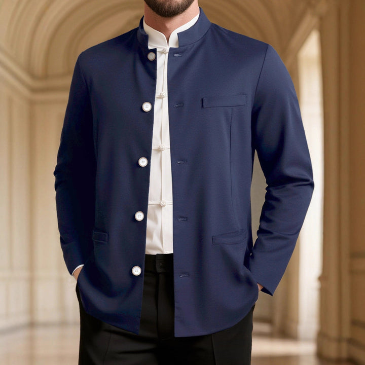 Lune London Men's High Collar Blazer